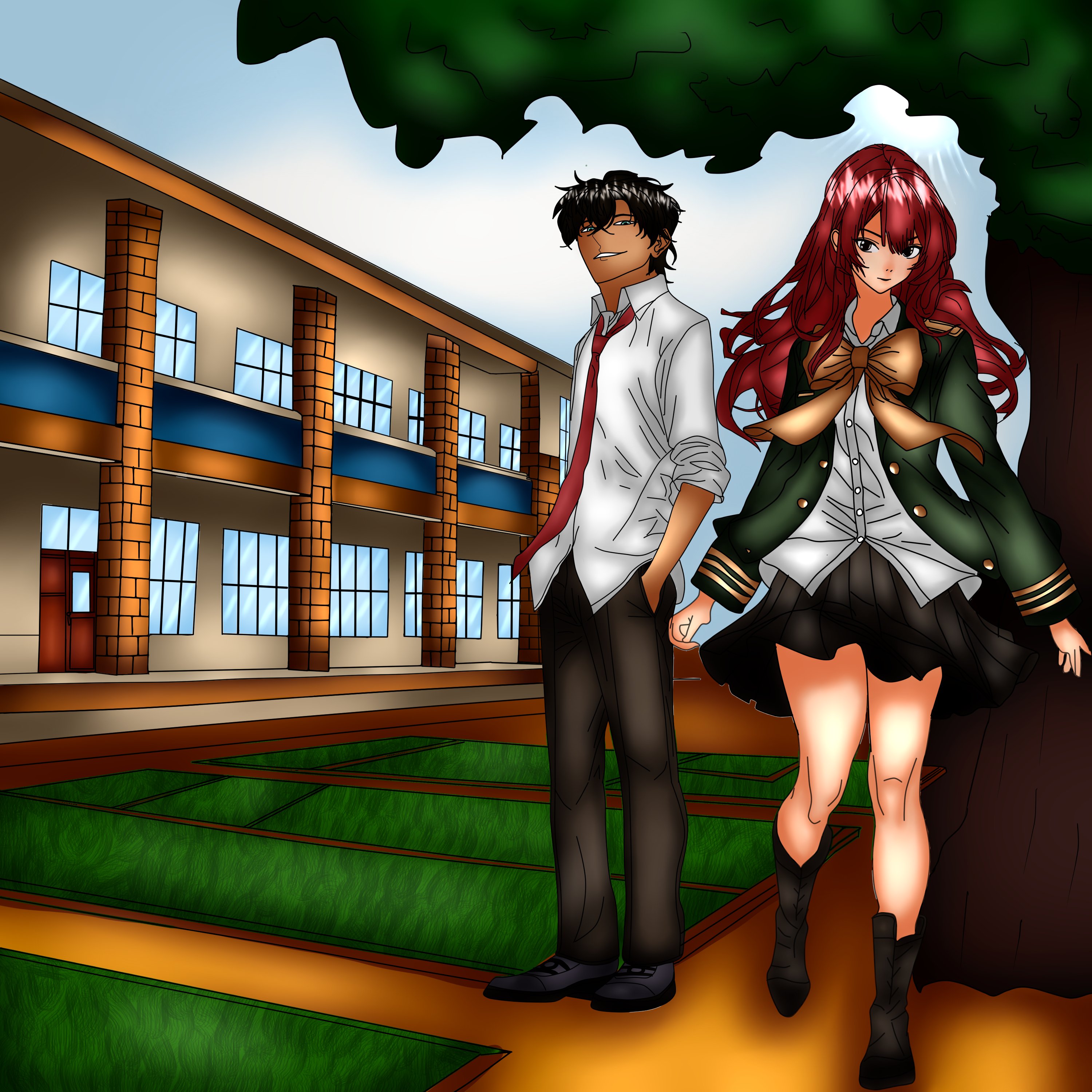 After Class — Original anime illustration