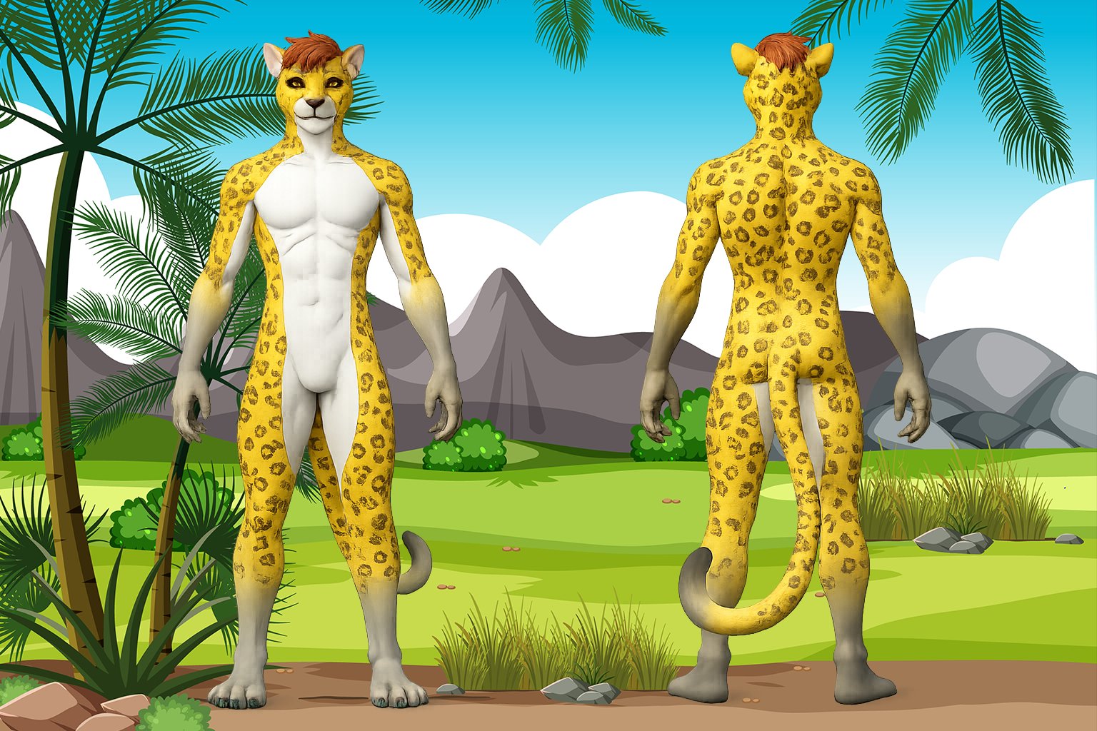 Savanna Code — Anthro character design reference