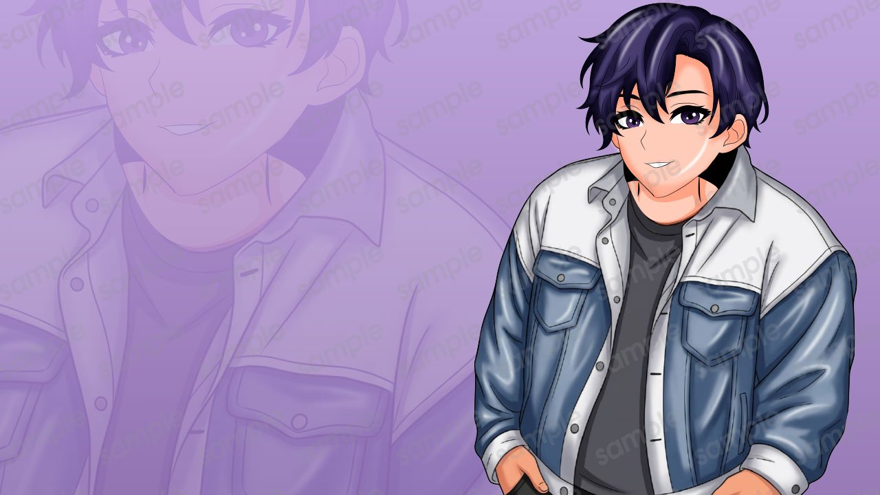 Dusk Reverie — Soft character banner portrait