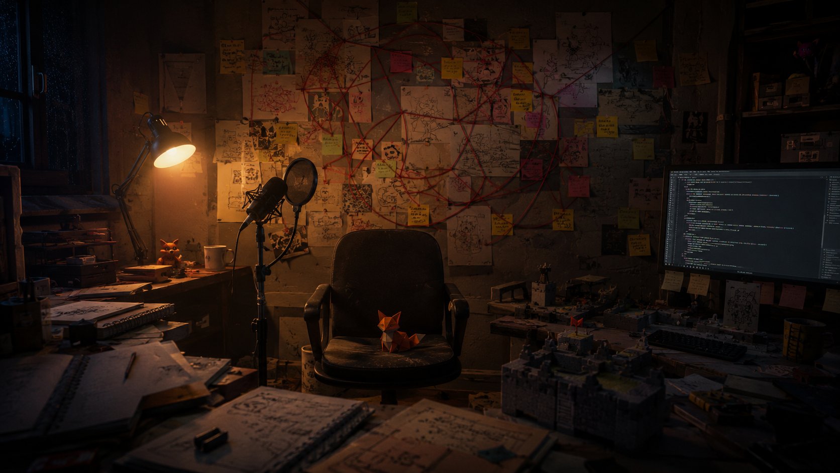 the narrator's room