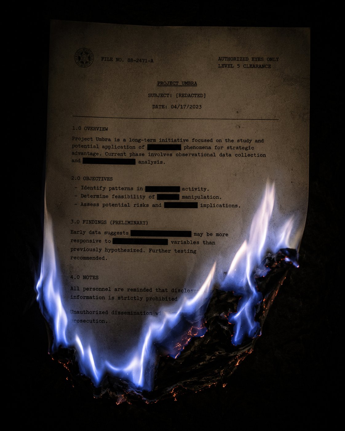 [PROJECT UMBRA — BURNING]